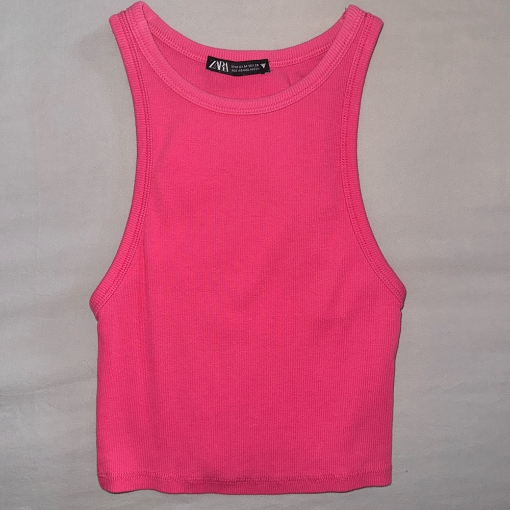 Pink Zara tank top